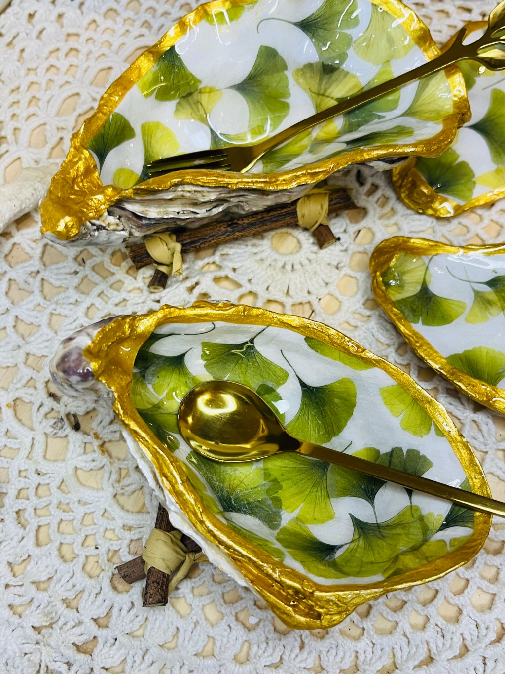 La Ginkgo, feuille de sel et de poivre