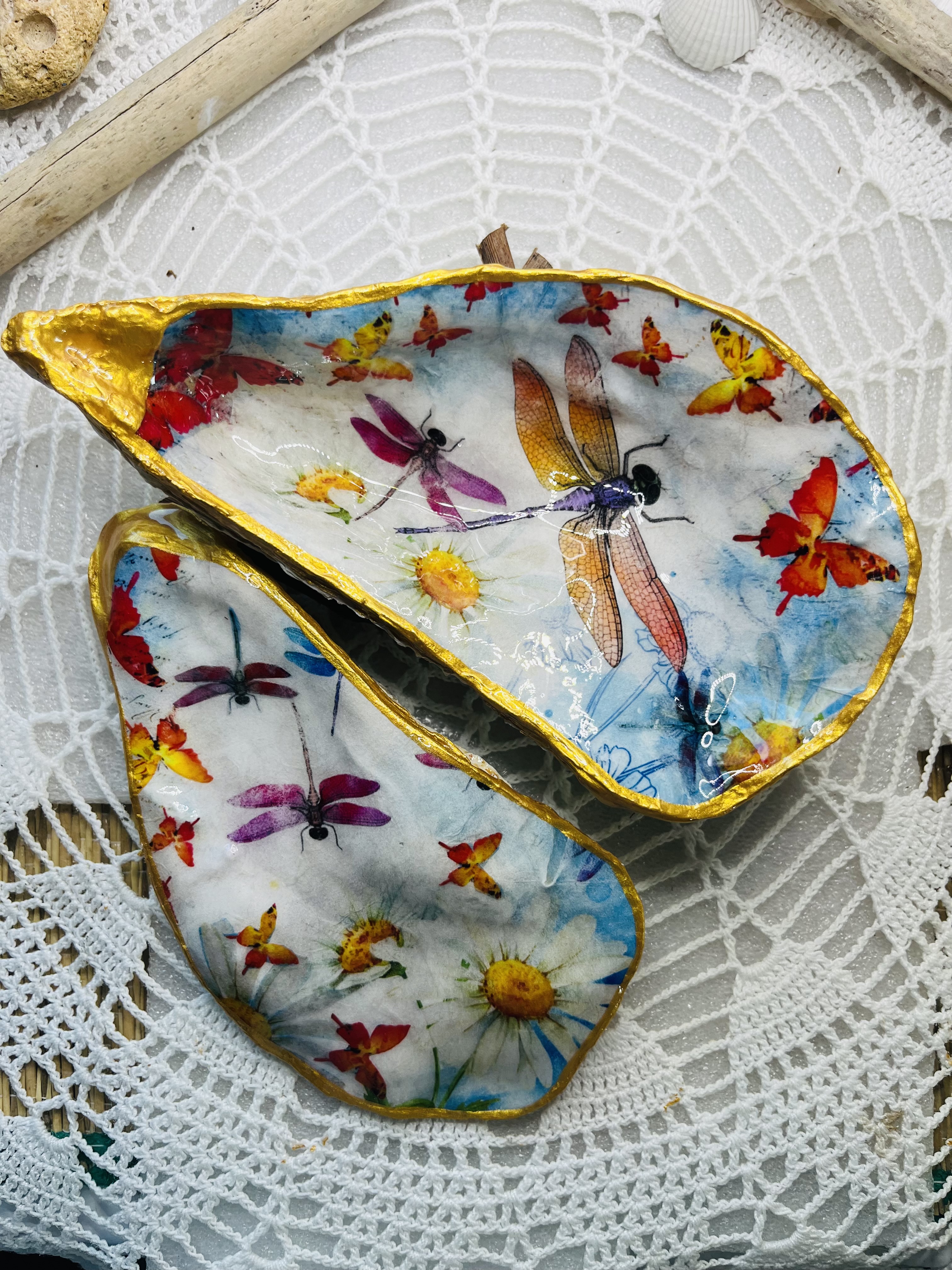 Huître sublimée – Libellule