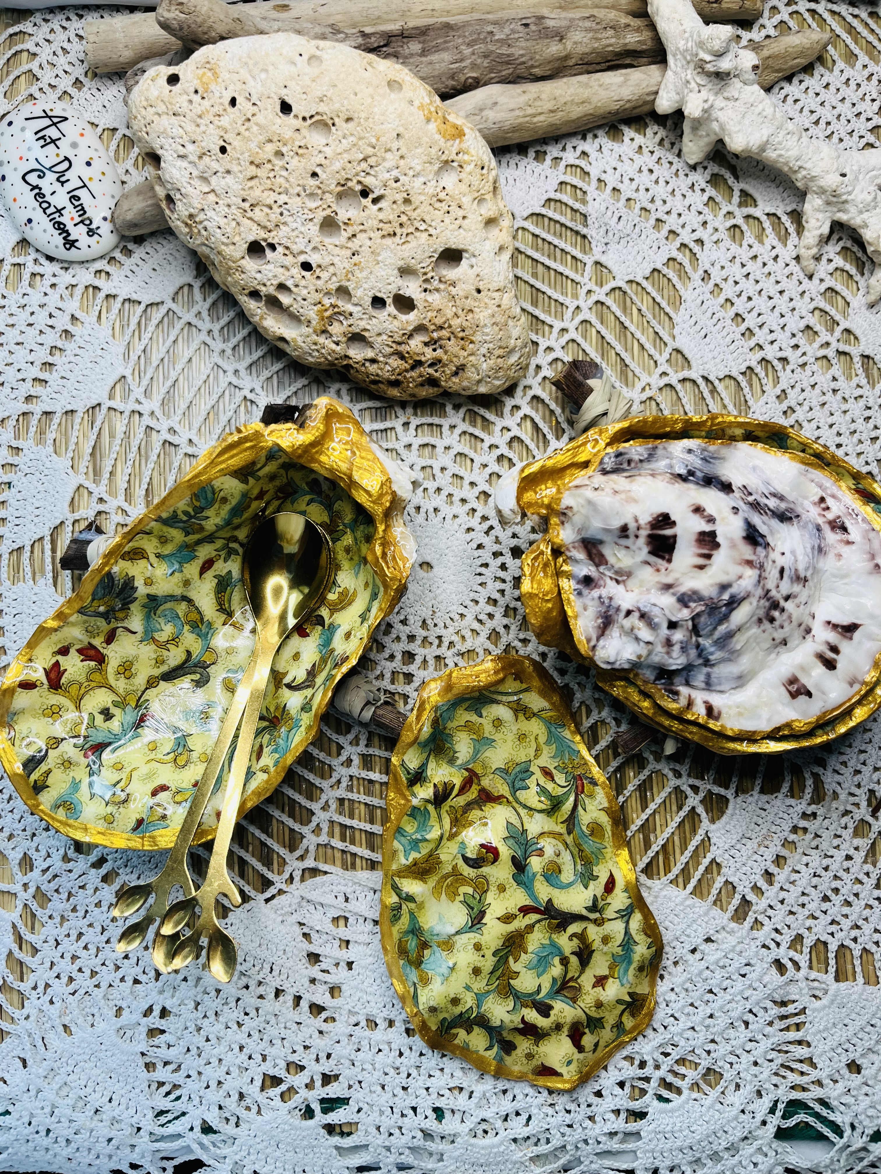 Sel & Poivre – Jaune & Vert, inspiration baroque